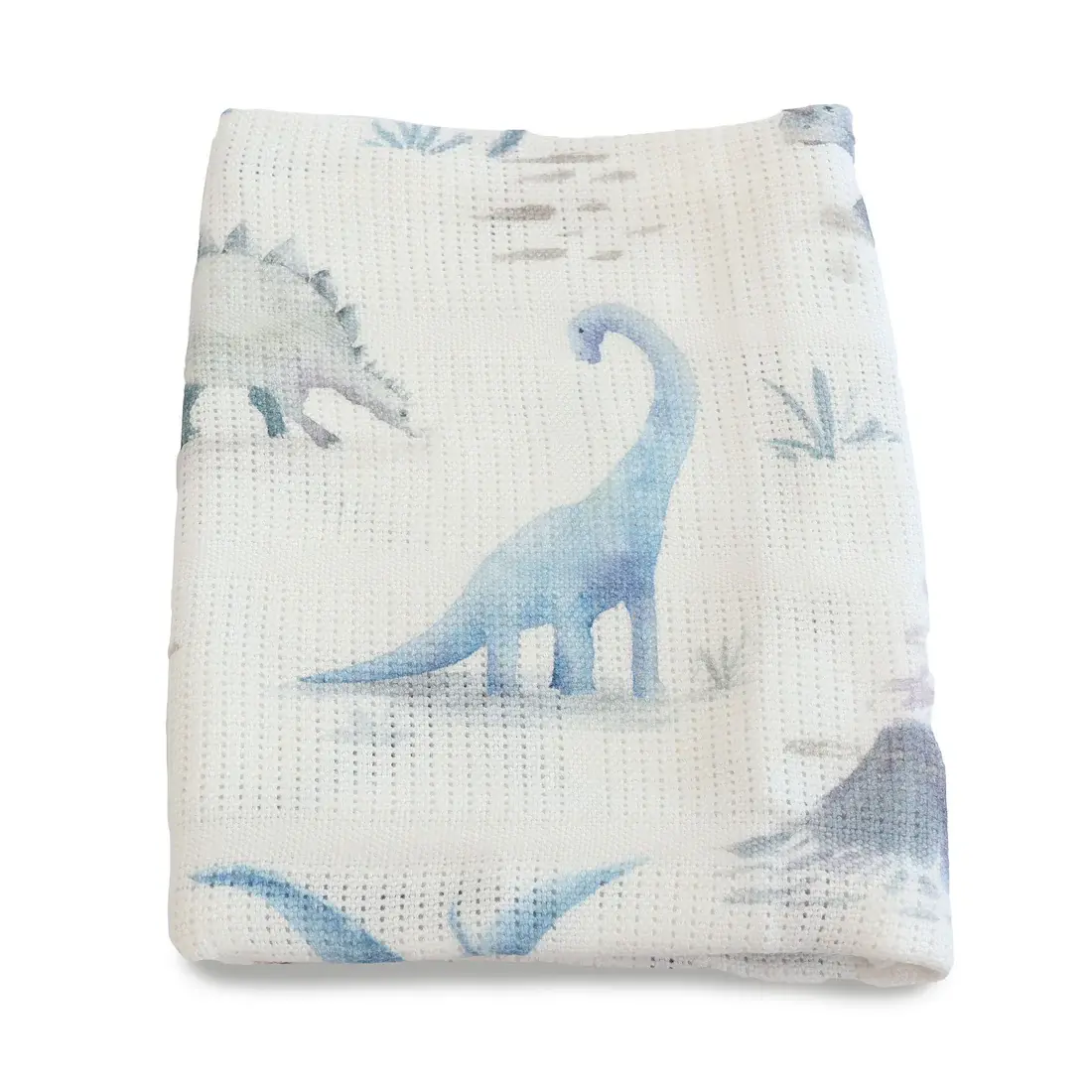 Bubba Blue Bubba Blue Jurassic Bamboo Digital Print Cellular Blanket