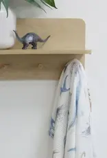 Bubba Blue Bubba Blue Jurassic Bamboo Digital Print Cellular Blanket