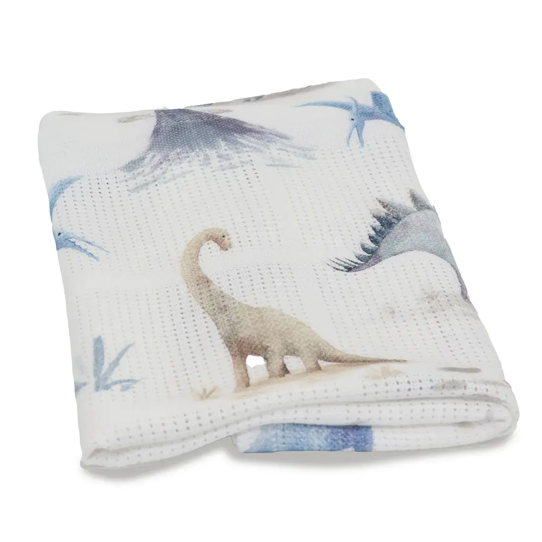 Bubba Blue Bubba Blue Jurassic Bamboo Digital Print Cellular Blanket