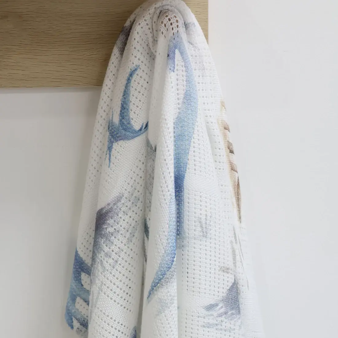 Bubba Blue Bubba Blue Jurassic Bamboo Digital Print Cellular Blanket