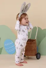 Snuggle Hunny Kids Snuggle Hunny Flopsy Bunnies Organic Snugglesuit Convertible Romper