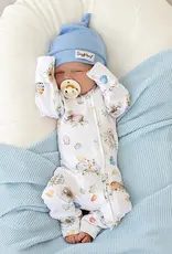 Snuggle Hunny Kids Snuggle Hunny Flopsy Bunnies Organic Snugglesuit Convertible Romper