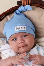 Snuggle Hunny Kids Snuggle Hunny Bluebell Ribbed Organic Knotted Beanie