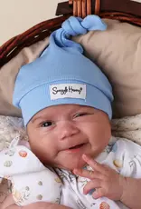 Snuggle Hunny Kids Snuggle Hunny Bluebell Ribbed Organic Knotted Beanie