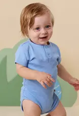 Snuggle Hunny Kids Snuggle Hunny Bluebell Short Sleeve Organic Bodysuit