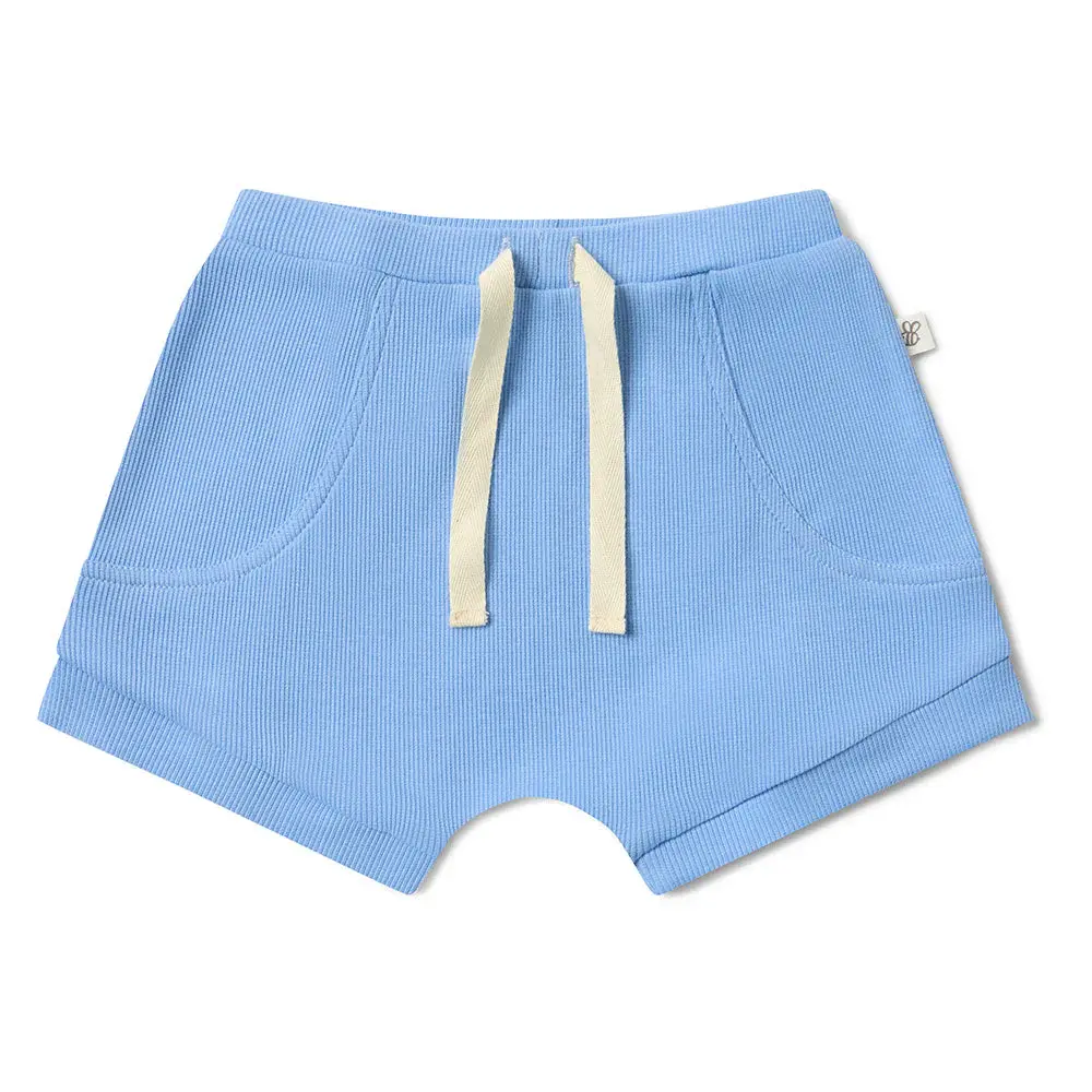 Snuggle Hunny Kids Snuggle Hunny Bluebell Organic Shorts