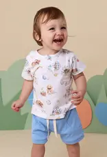 Snuggle Hunny Kids Snuggle Hunny Bluebell Organic Shorts