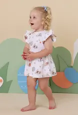 Snuggle Hunny Kids Snuggle Hunny Flopsy Bunnies Short Sleeve Organic Dress