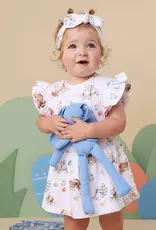 Snuggle Hunny Kids Snuggle Hunny Flopsy Bunnies Short Sleeve Organic Dress