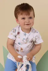 Snuggle Hunny Kids Flopsy Bunnies Organic Short Sleeve Top - Size 4