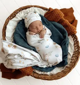 Snuggle Hunny Kids Snuggle Hunny Flopsy Bunnies Organic Jersey Wrap & Beanie Set