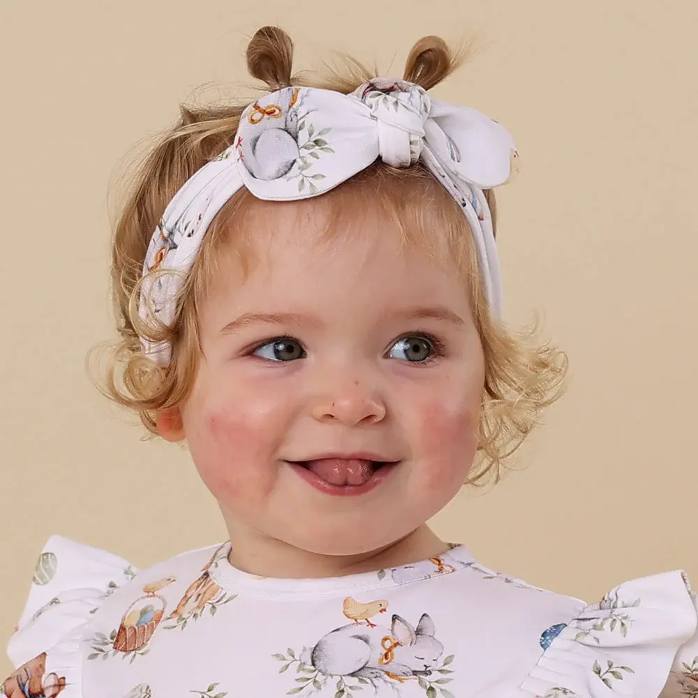 Snuggle Hunny Kids Snuggle Hunny Flopsy Bunnies Organic Topknot