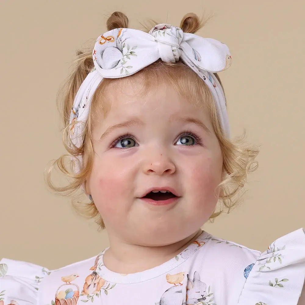 Snuggle Hunny Kids Snuggle Hunny Flopsy Bunnies Organic Topknot