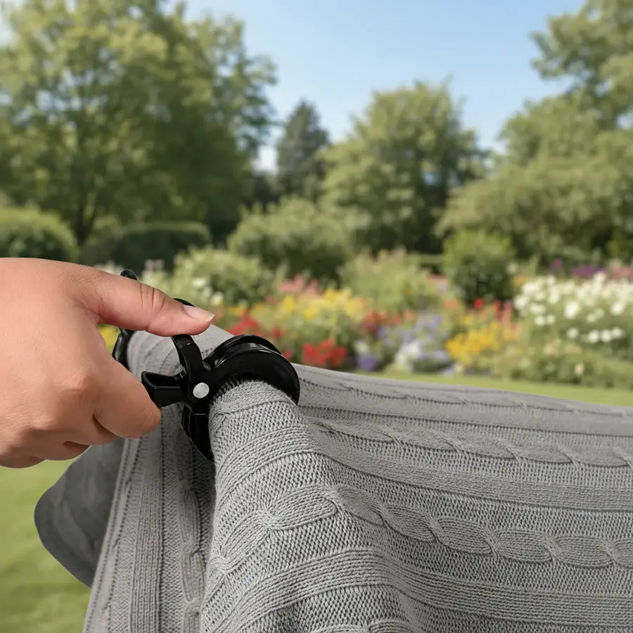 Childcare Childcare Stroller Clips - 4pk - Black