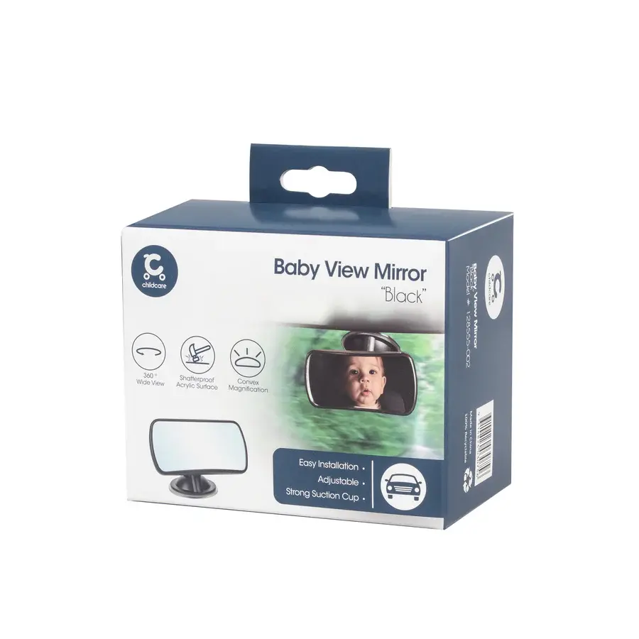 Childcare Childcare Baby View Mirror Black