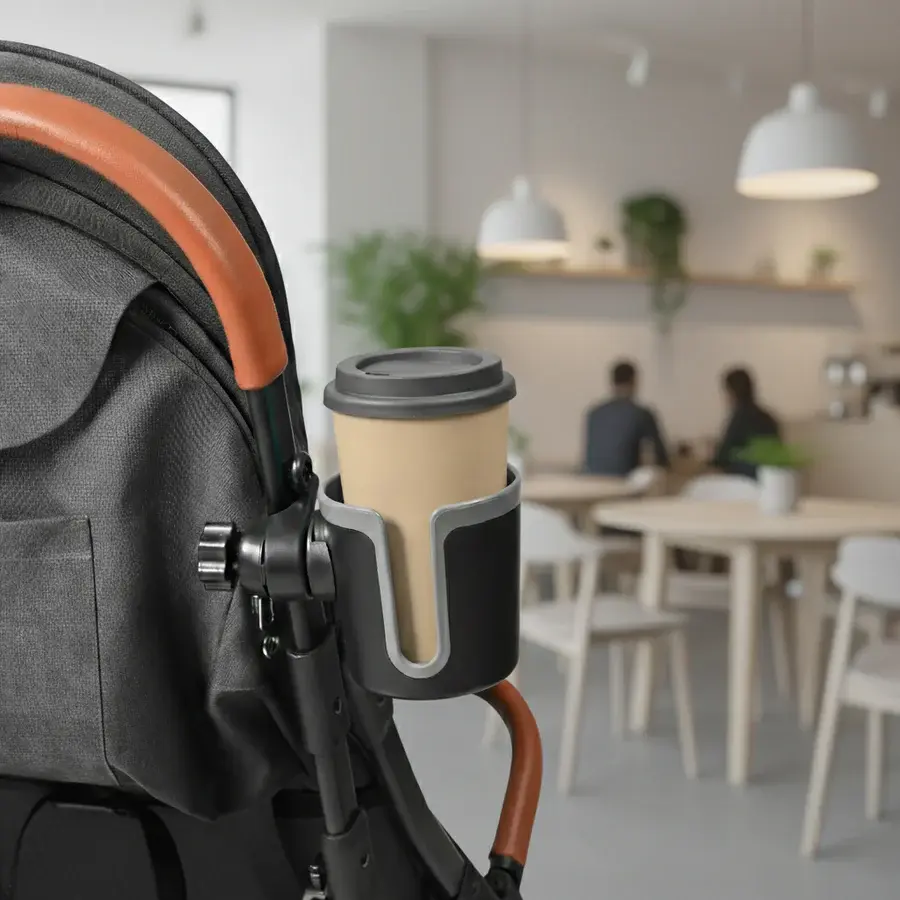 Childcare Childcare Stroller Drink Holder - Black