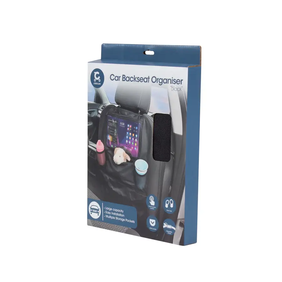 Childcare Childcare Car Backseat Organiser - Black