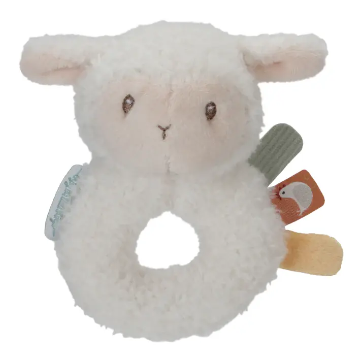 Little Dutch Little Dutch Little Farm Soft Ringrattle Sheep