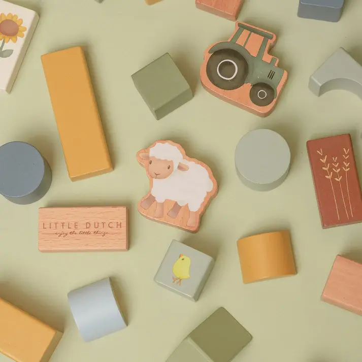 Little Dutch Little Dutch Little Farm Building Blocks