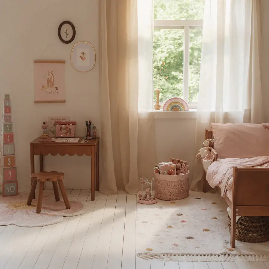 Little Dutch Little Dutch  Fairy Garden - Soft Activity Cube