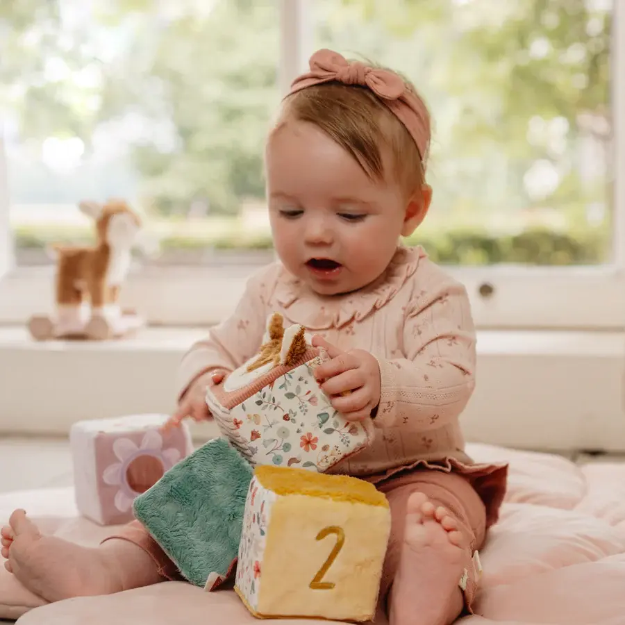 Little Dutch Little Dutch  Fairy Garden - Soft Cube Set