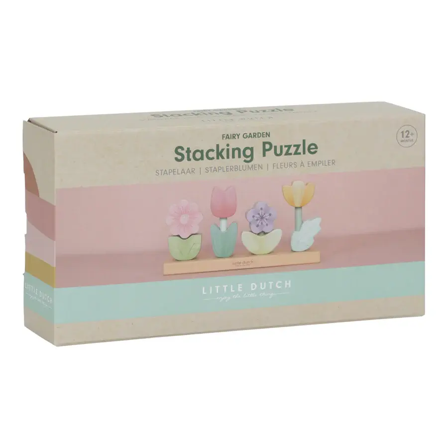 Little Dutch Little Dutch Fairy Garden - Stacking Puzzle Flower