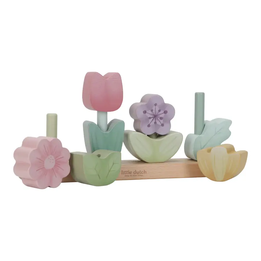 Little Dutch Little Dutch Fairy Garden - Stacking Puzzle Flower