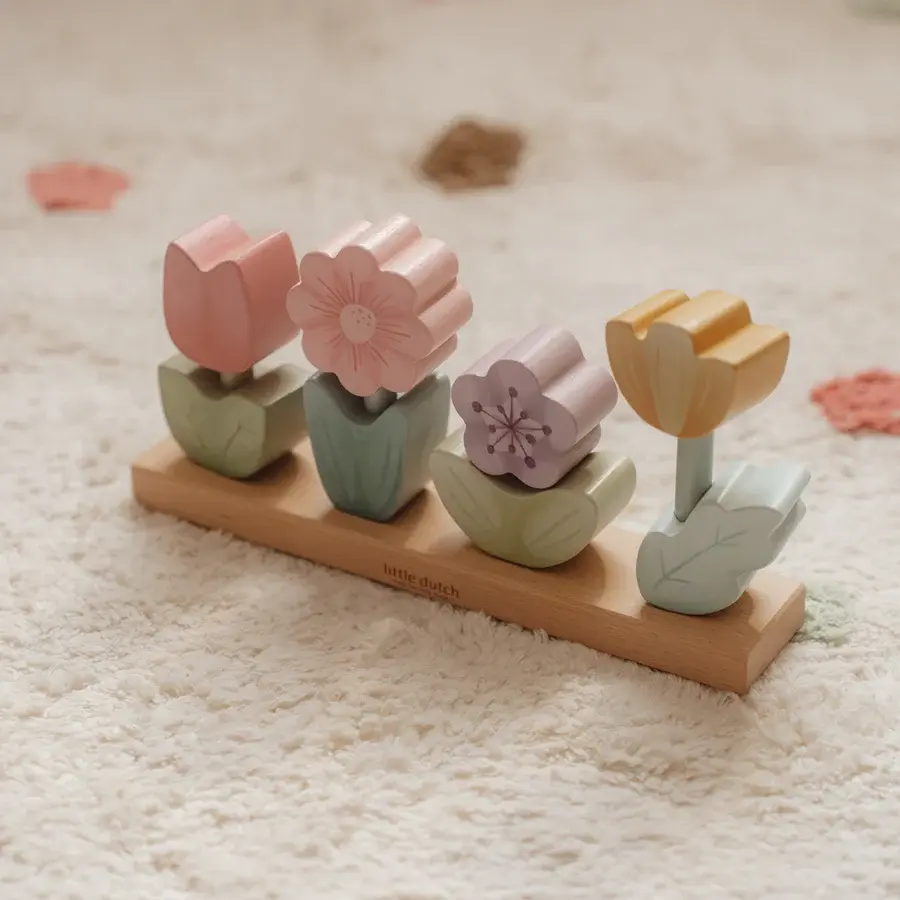 Little Dutch Little Dutch Fairy Garden - Stacking Puzzle Flower
