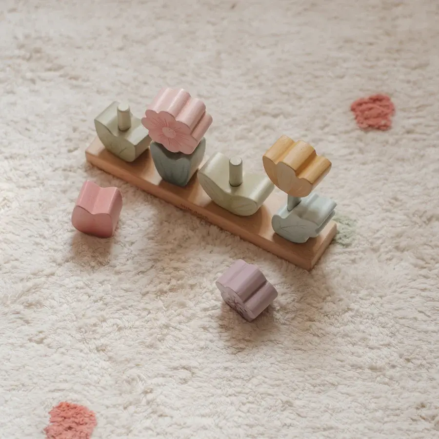 Little Dutch Little Dutch Fairy Garden - Stacking Puzzle Flower