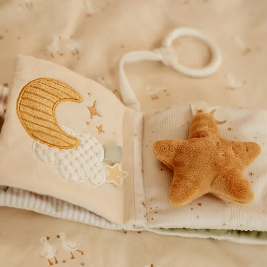 Little Dutch Little Dutch Goose Stroller Book - Newborn Naturals