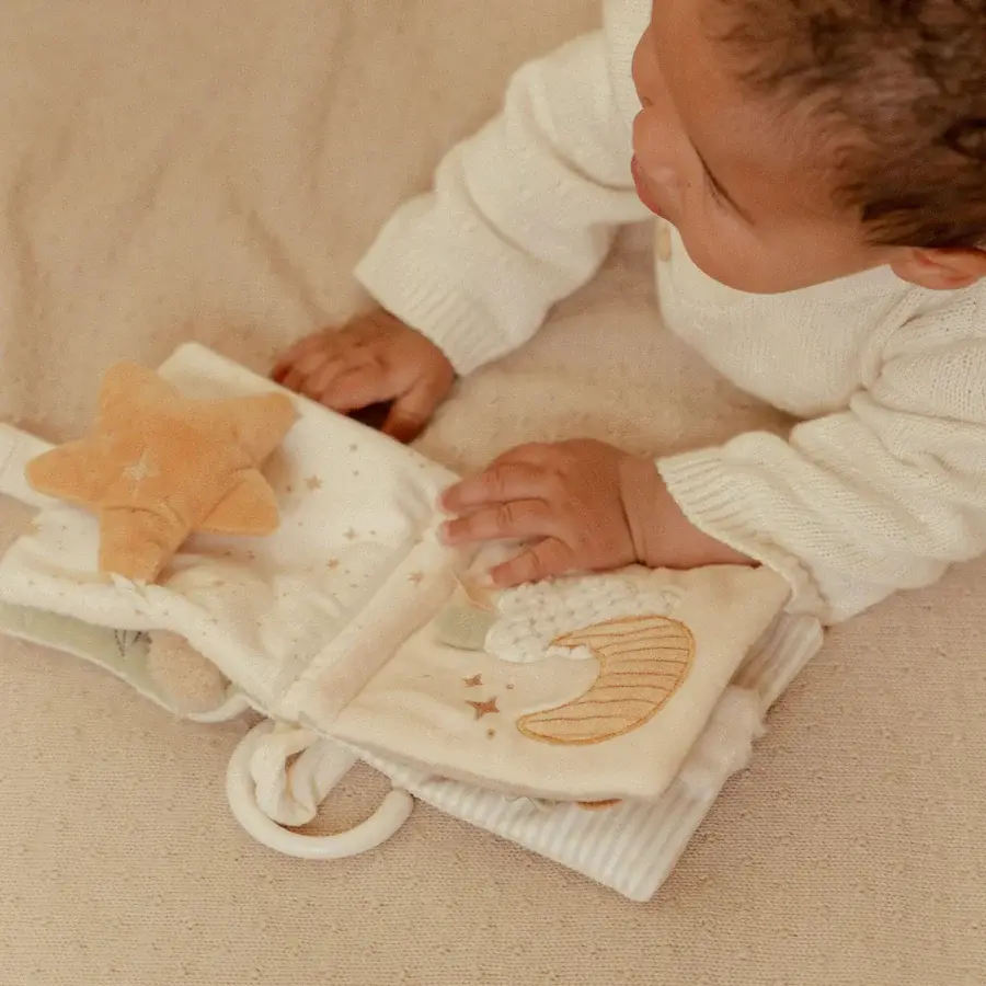 Little Dutch Little Dutch Goose Stroller Book - Newborn Naturals