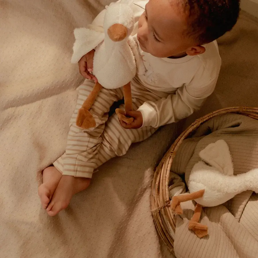 Little Dutch Little Dutch Cuddle Goose 25cm - Newborn Naturals