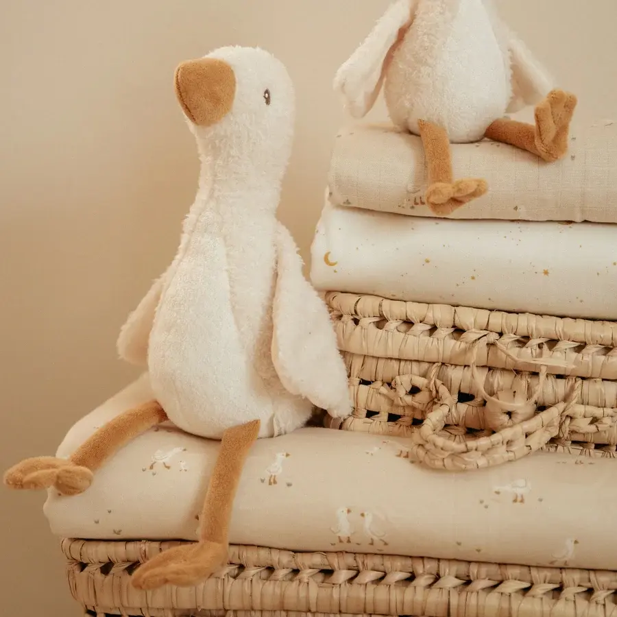 Little Dutch Little Dutch Cuddle Goose 25cm - Newborn Naturals