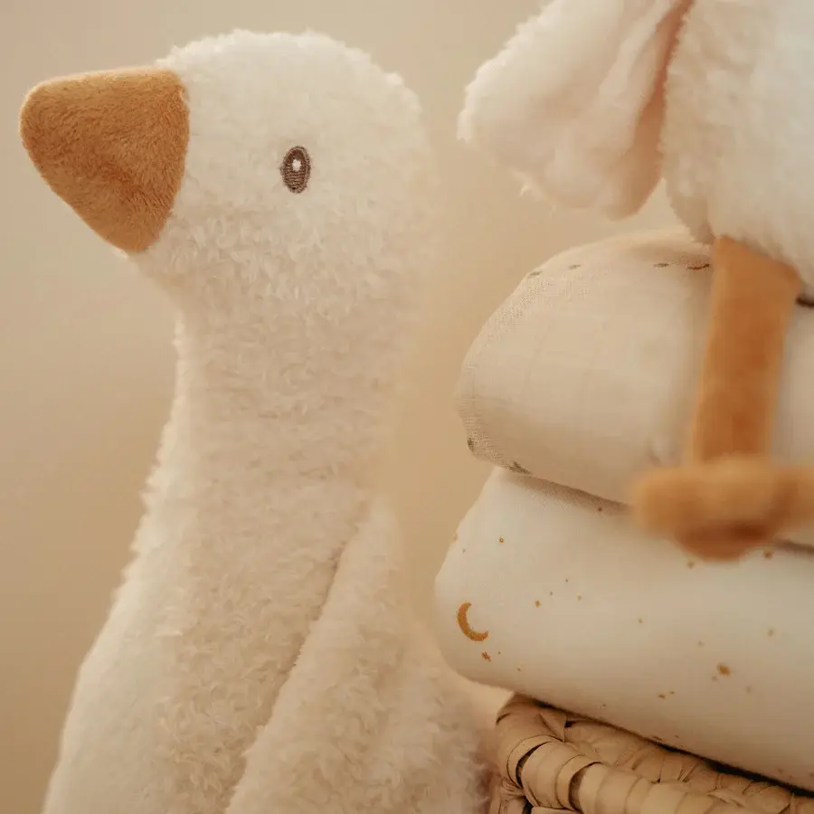 Little Dutch Little Dutch Cuddle Goose 25cm - Newborn Naturals