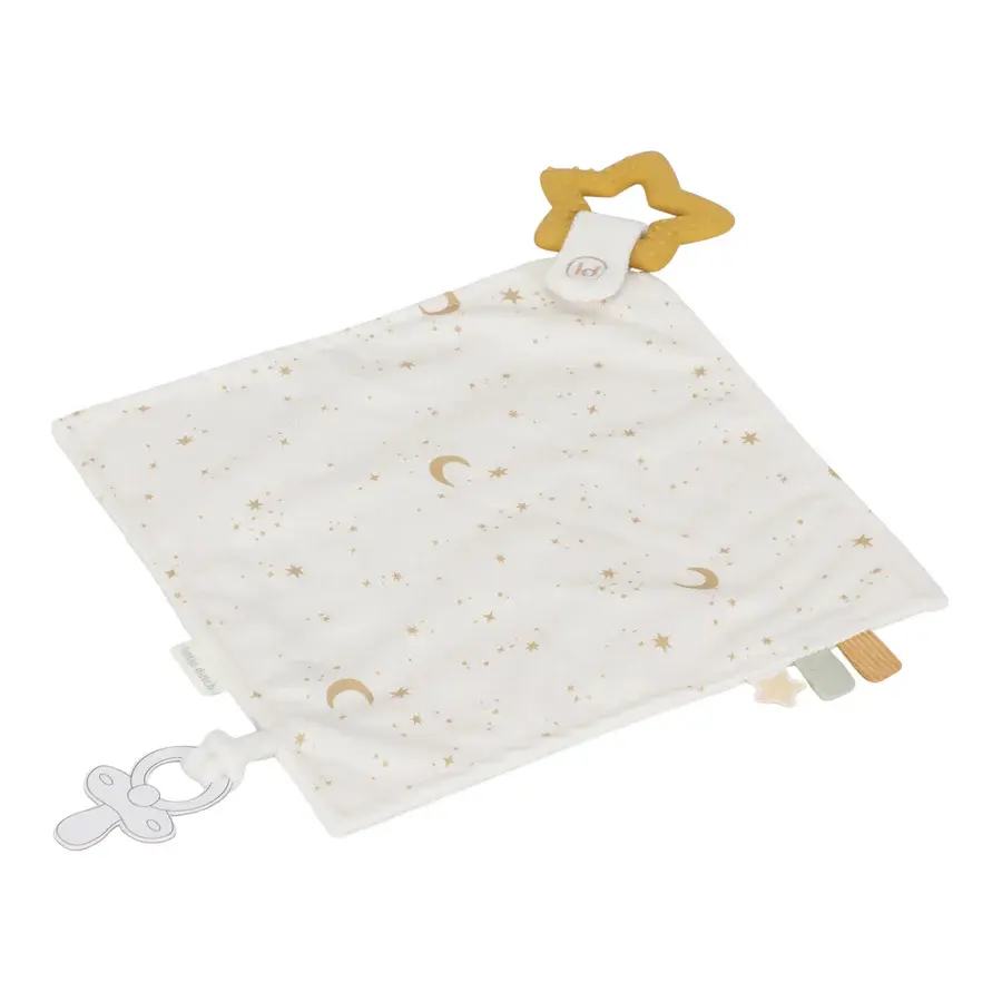 Little Dutch Little Dutch Goose Cuddle Cloth w/ Teether - Newborn Naturals