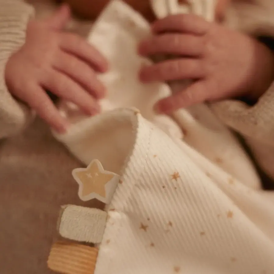 Little Dutch Little Dutch Goose Cuddle Cloth w/ Teether - Newborn Naturals