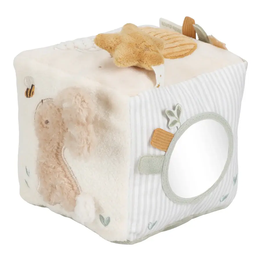 Little Dutch Little Dutch Goose Soft Activity Cube - Newborn Naturals