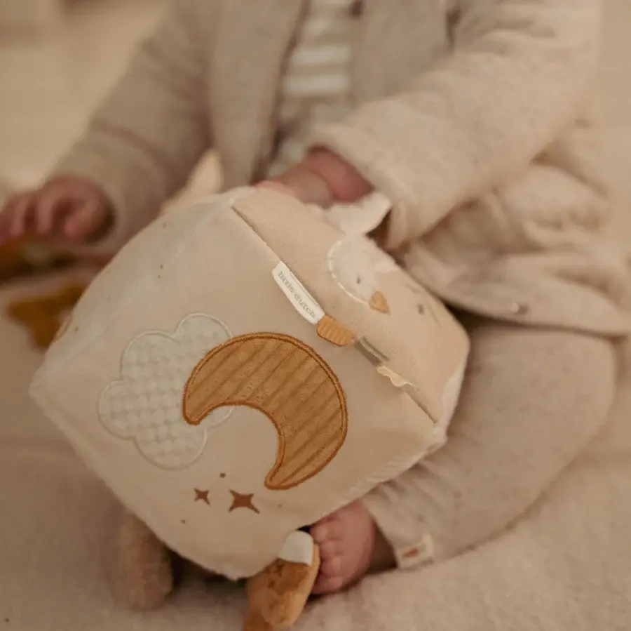 Little Dutch Little Dutch Goose Soft Activity Cube - Newborn Naturals