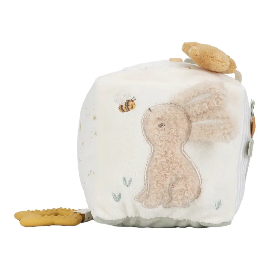 Little Dutch Little Dutch Goose Soft Activity Cube - Newborn Naturals