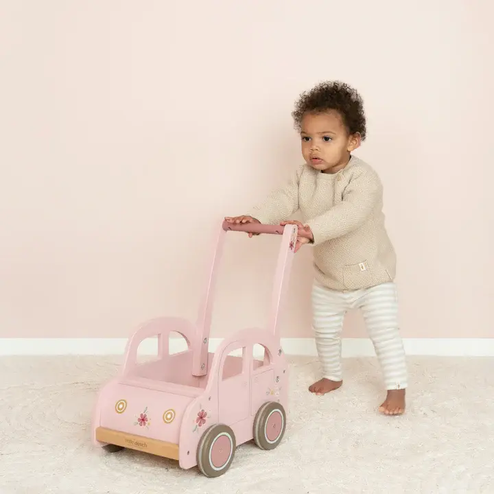 Little Dutch Little Dutch Baby Walker - Pink