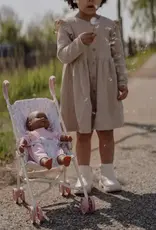 Little Dutch Little Dutch Metal Doll Stroller - Floral - Roleplay