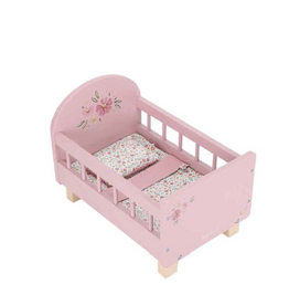 Little Dutch Little Dutch Doll Bed with Textiles