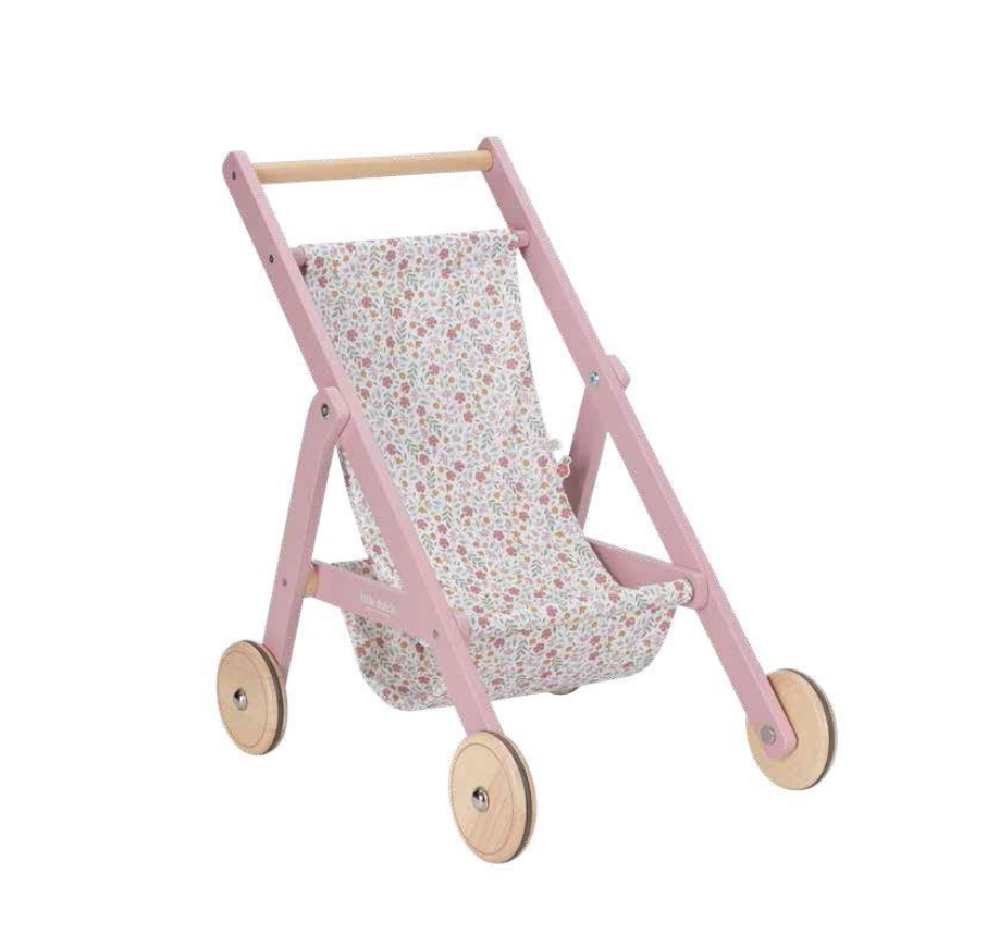 Little Dutch Little Dutch Doll Stroller Pink