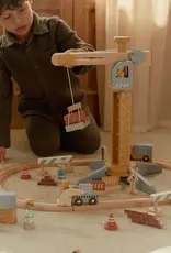 Little Dutch Little Dutch Crane Set Train Track