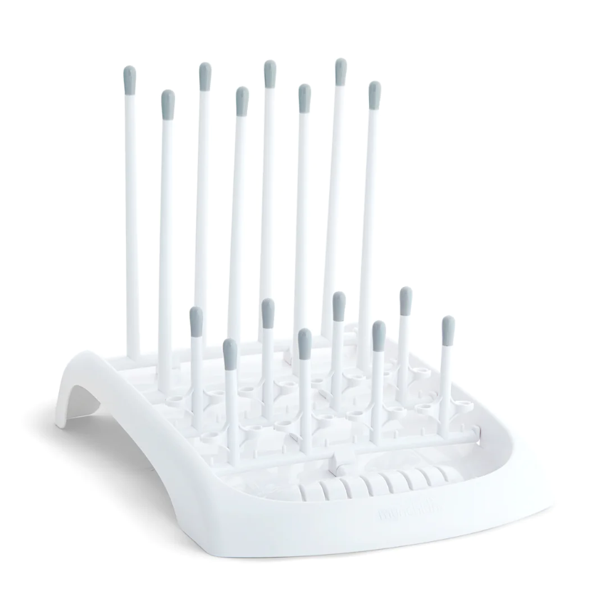 Munchkins Munchkin Fold Bottle Drying Rack Grey