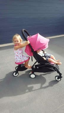 yoyo stroller with skateboard