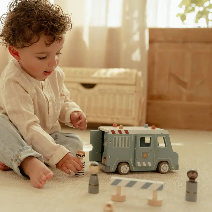 Little Dutch Little Dutch Police Car w/ Peg Doll