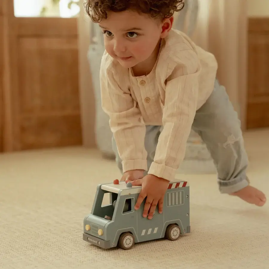 Little Dutch Little Dutch Police Car w/ Peg Doll