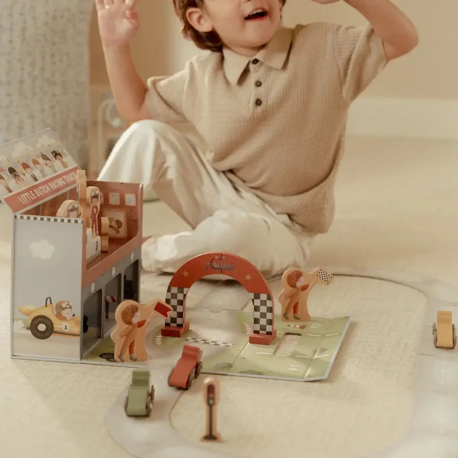 Little Dutch Little Dutch Play Case Race Track