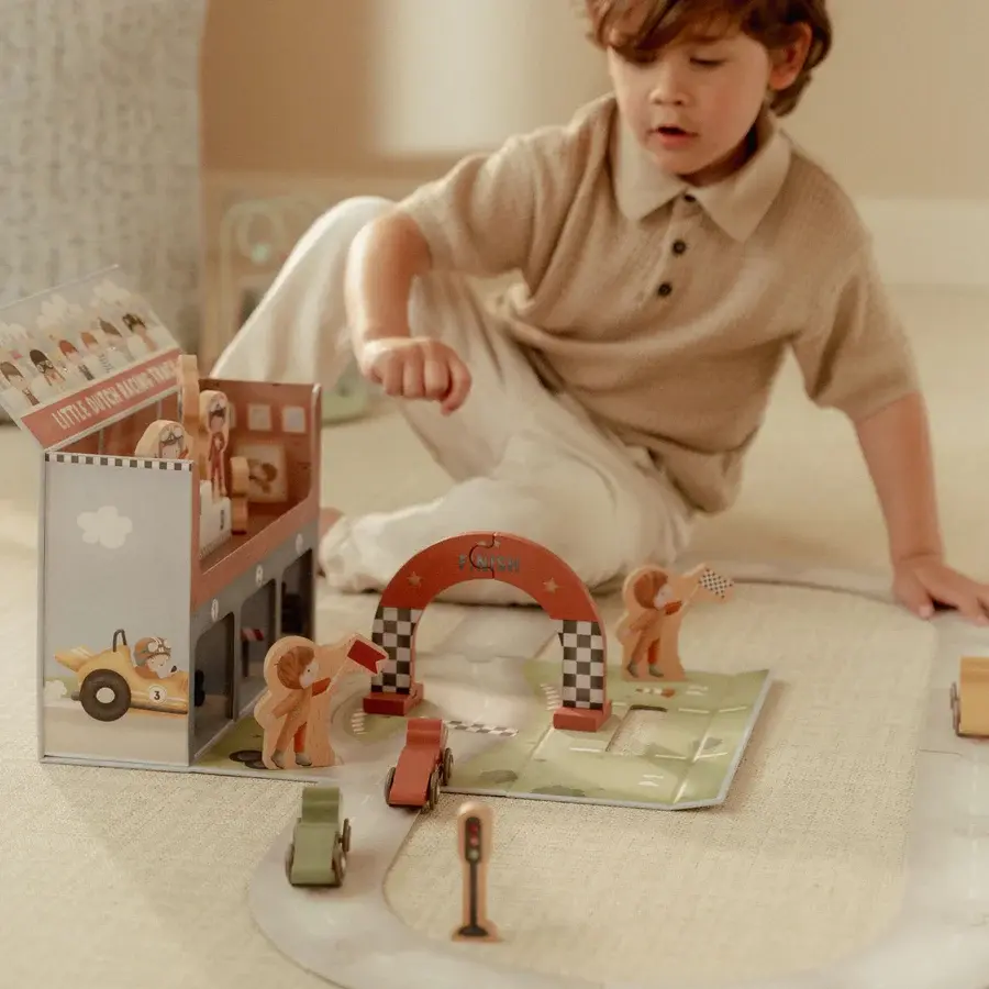 Little Dutch Little Dutch Play Case Race Track
